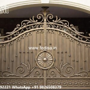 Beautiful Front Gate Design Trends Steel Bar Gate Design No-3569