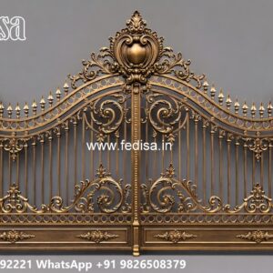 Elegant Gate Design Inspiration For Villas Building Front Gate Design No-3605