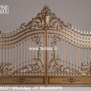 Stylish Gate Design Trends For Houses 10 Feet Main Gate Design No-3608