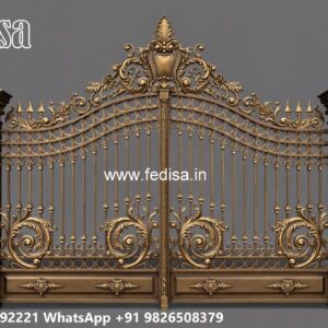 Creative Gate Design Ideas For Houses Iron Gate Single Door Design No-3610