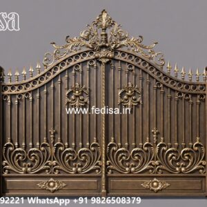 Luxury Gate Design Inspiration For Villas Main Gate Sliding Door No-3620