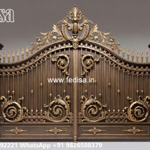 Strong And Stylish Gate Design Collection Iron Main Gate Color No-3622