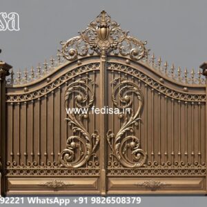 Simple And Elegant Gate Design Collection Front Wall And Gate Design No-3637