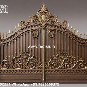 Creative Gate Design Ideas For Entrance Compound Grill Gate Design No-3648