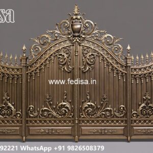 New Gate Design Ideas For Entrance Maharaja Gate Color Design No-3665