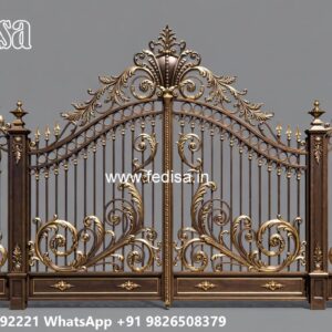 Best Gate Design Inspiration For Entryway Front Door Double Door Iron Gate Design No-3667
