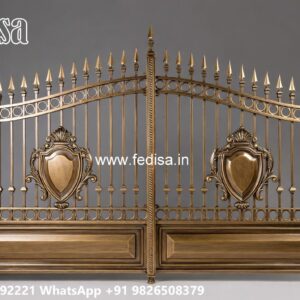 Decorative Iron Gate Design Ideas Main Gate Laser Cutting Gate Design No-3707