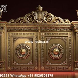 Gate Design Ideas For 2030 Laser Cutting Main Gate No-3773
