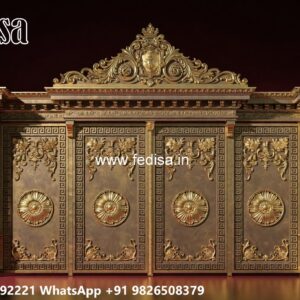 Beautiful Entry Gate Inspiration Grill For Compound Wall No-3775