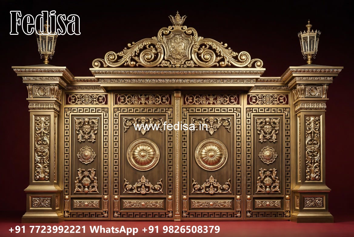 Simple Entry Gate Designs 12 Feet Main Gate Design No-3796