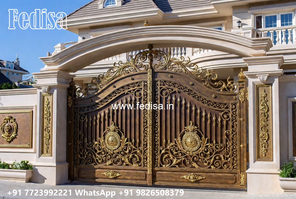 Elegant Home Gate Designs Covered Gate Design No-3827