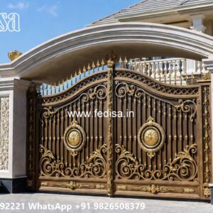 Stylish Steel Gate Designs Custom Gate Designs No-3833