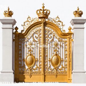 Elegant Entry Gate Ideas Main Gate Design 12 Feet No-3860