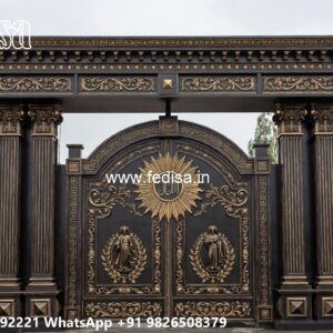 Modern Gate Design For Independent Houses Hall Main Gate Design No-3879