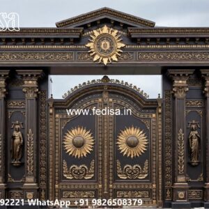 Trending Metal Gate Design Ideas Haveli Main Gate Design No-3885
