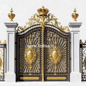 Trendy Gate Design Ideas Collection Steel Framed Gates No-3901