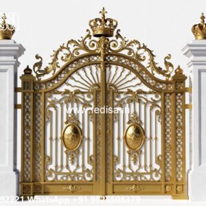 Modern Gate Design Ideas For Entry Folding Grill Gate No-3923