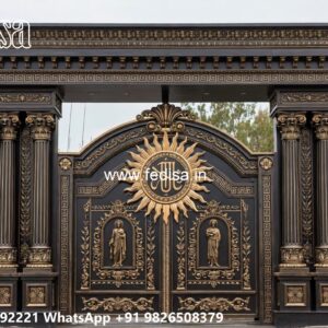 Beautiful Gate Design Ideas Collection Concrete Main Gate Design No-3937