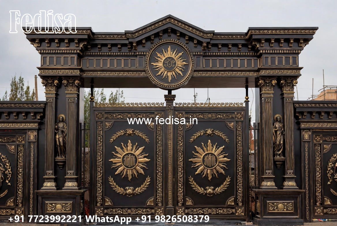 Best Gate Design Ideas Collection Steel Gate Glass Design No-3976