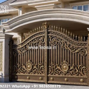 Stylish Gate Design Trends For Entryway Pipe Wale Gate Ki Design No-4000