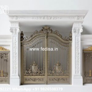 Modern Gate Design Ideas For 2026 Homes Iron Boundary Gate Design No-4014