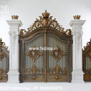 New Style Gate Design Ideas For Homes Boundary Grill Gate No-4053