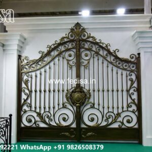 Trending Metal Gate Design Collection Commercial Gate Design No-4072