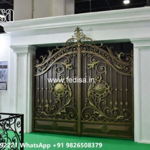Luxury Gate Design Ideas For Villas Accordion Gate Design No-4091