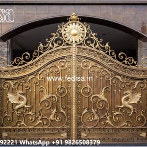 Small House Gate Design Ideas Full Steel Gate Design No-4165