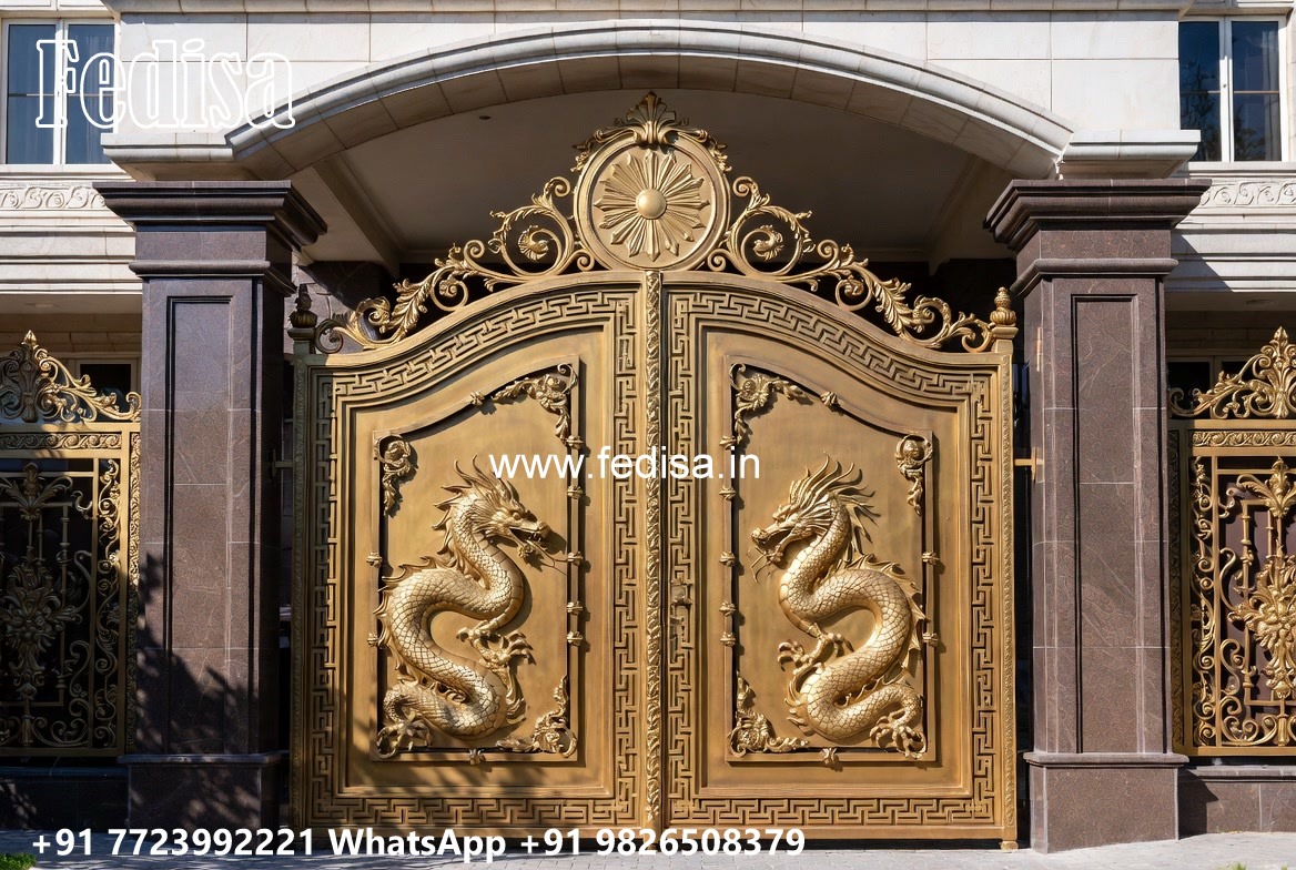 Simple Diy Gate Design Ideas Front Gate Cement Design No-4171