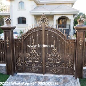 Classic Gate Design Ideas Single Steel Gate Design For Home No-4197