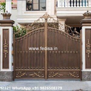 Modern Entry Gate Ideas Simple Wrought Iron Gates No-4202
