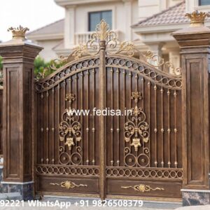 Front Gate Design Trends 2031 Pushing Gate Design No-4203