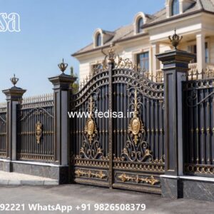 Simple Entry Gate Designs Round Main Gate Design No-4208