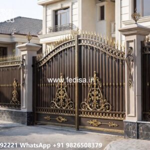 Entry Gate Ideas For Villas Mosquito Net Gate Design No-4237
