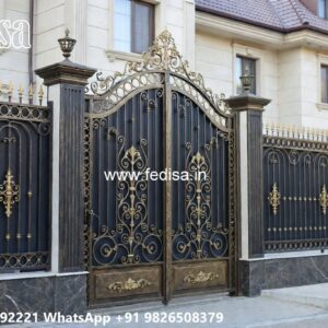 Creative Gate Design Collection Front Portico Grill Design No-4251