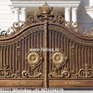 Modern Gate Designs 2031 Folding Front Gate Design No-4256