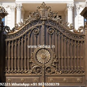 Stylish Home Entry Gate Ideas Main Gate Pillar Tiles No-4262
