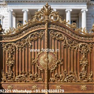 Creative Front Gate Designs Entrance Gate Pillar Design No-4266