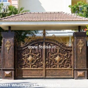 Simple Gate Design Ideas With Style Gate Design With Wood No-4310
