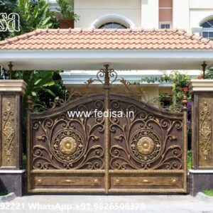 Attractive Front Gate Design Ideas Gate Door Design Steel No-4311
