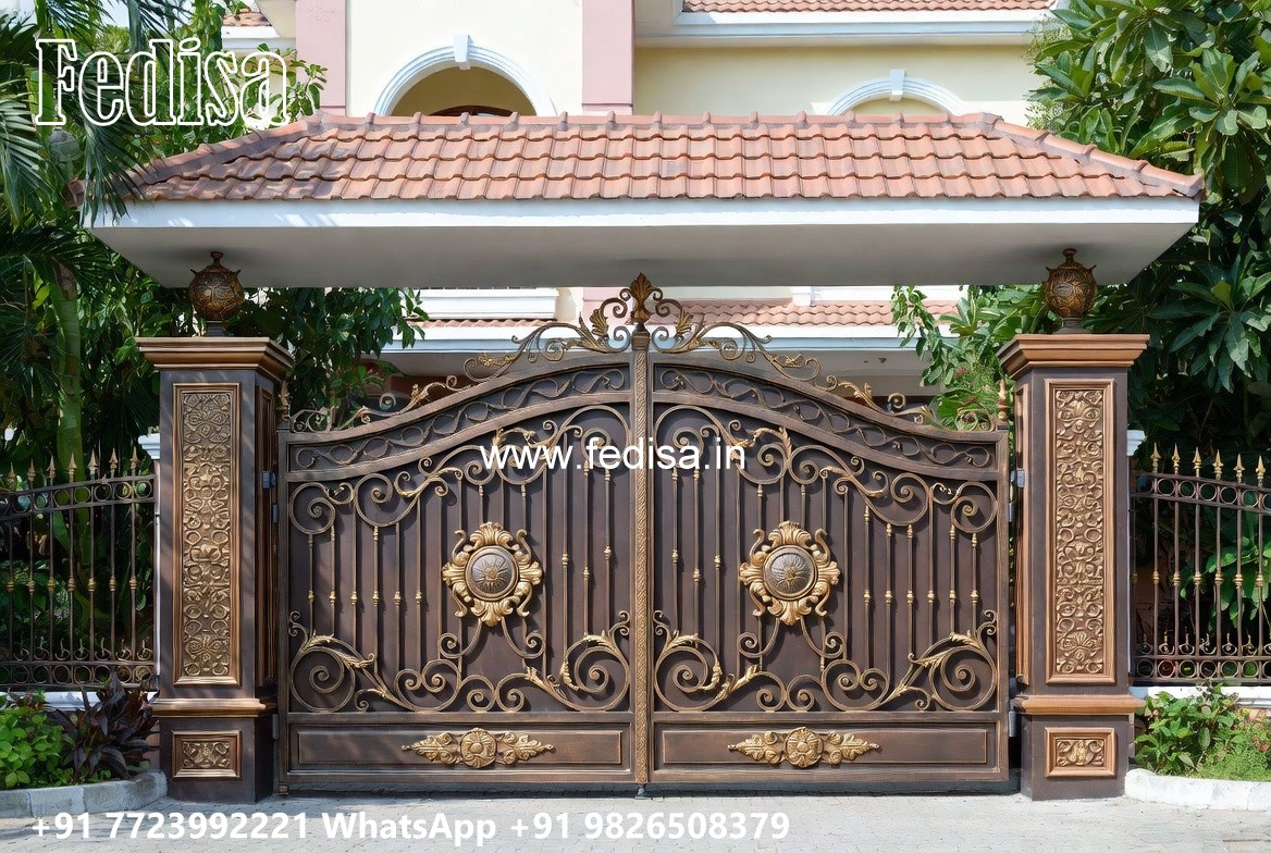 Creative Gate Design Ideas For Villas Main Gate Design And Price No-4320