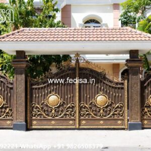 Beautiful Gate Design Ideas For Small Houses Maharaja Iron Gate Design No-4325