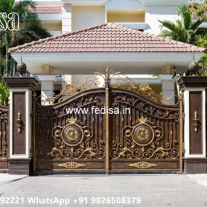 Modern Gate Design Inspiration Collection Simple Flower Gate Design No-4353