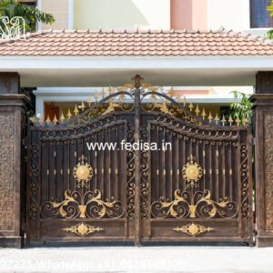 Unique Gate Design Trends Collapsible Grill Gate Price No-4361