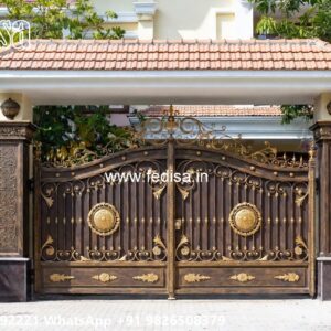Elegant Gate Design Ideas For Entry Sliding Gate New Design No-4373