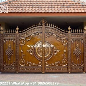 Creative Gate Design Ideas For Small Houses Sliding Gate Wheel Design No-4396