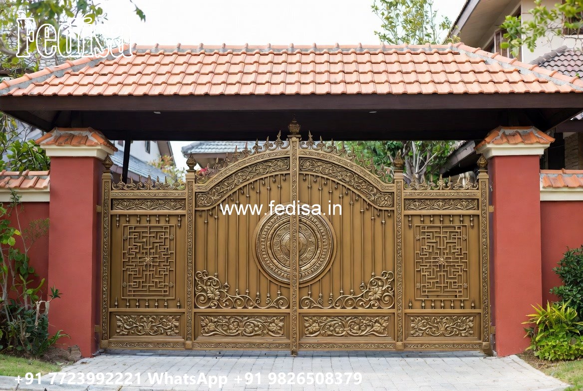 Modern Gate Design Ideas For 2026 Homes Modern Ss Gate Design No-4426