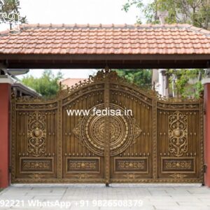 Creative Front Gate Design Inspiration Steel Grill Gate Price No-4431