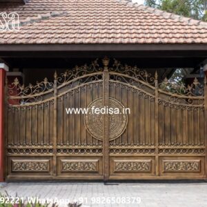 Stylish Front Gate Design Trends 2031 Gate Paint Design Color No-4437